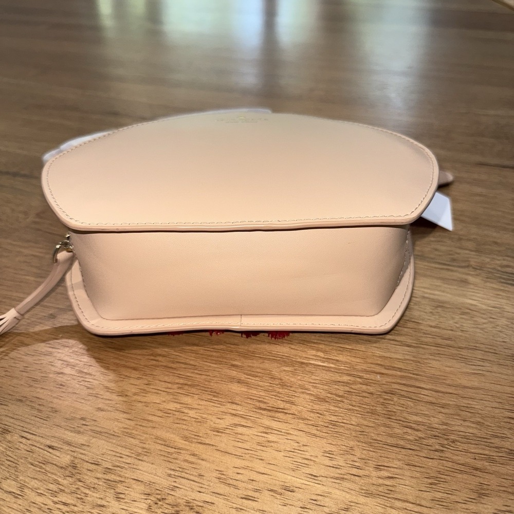 NWT KATE SPADE LEATHER CROSSBODY ICONIC CAMEL BAG WITH LONG STRAP COLLECTIBLE - Picture 9 of 16